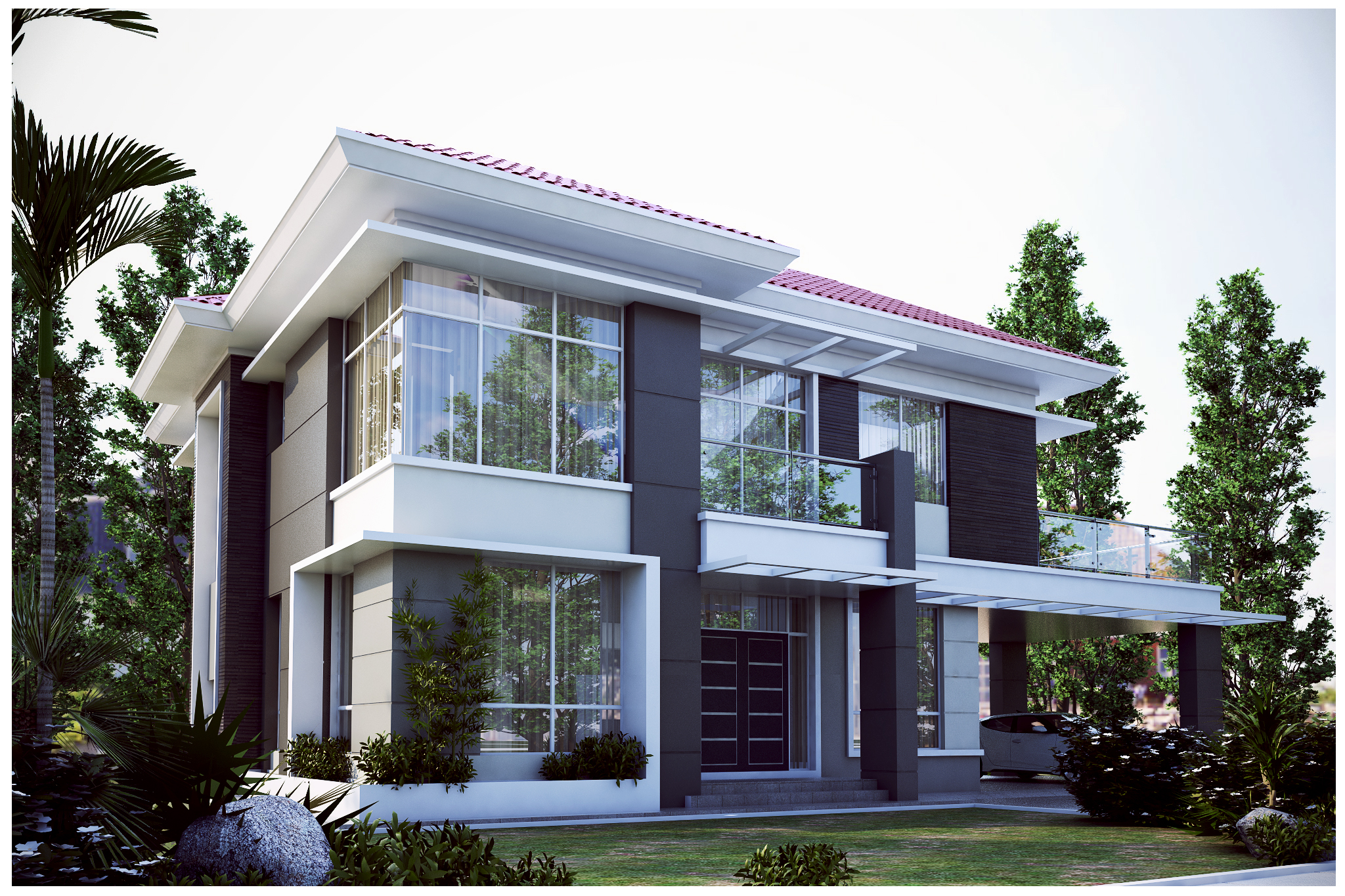 Pan Villa Properties – Proposed The Palm Double Storey Detached House